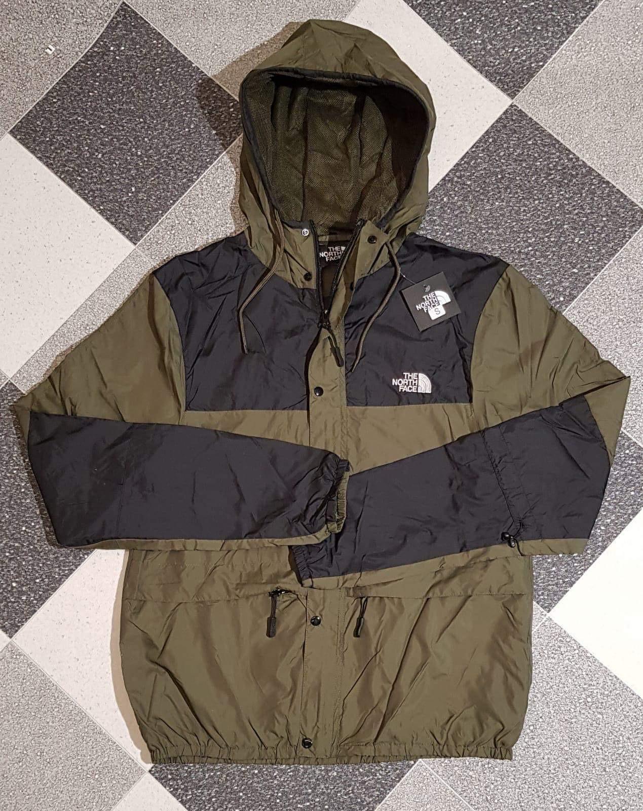 green north face